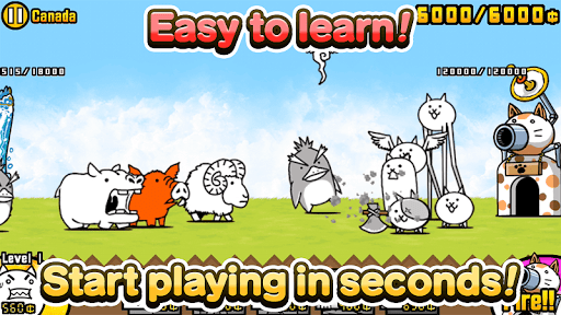 The Battle Cats v10.10.0 MOD APK Unlimited Money/Food/XP Gallery 2