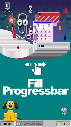 Progressbar95 easy nostalgic hypercasual game 0.8470 Mod unlocked Gallery 2