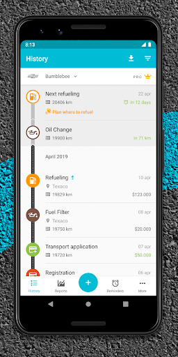 Drivvo – Car management Mod Apk 7.7.10 (Paid for free)(Unlocked)(Pro)(Full) Gallery 1