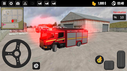 Fire Truck Simulator MOD apk (Unlimited money) v1.9 Gallery 0