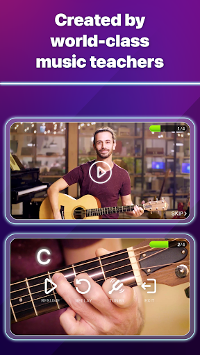 Simply Guitar by JoyTunes APK v1.4.46 (MOD Subscribed) Gallery 3