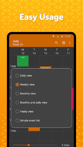 Simple Calendar Pro: Events Mod Apk 6.18.1 (Paid for free)(Full) Gallery 2