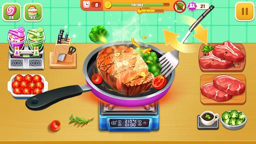 Crazy Kitchen Cooking Game v1.0.65 MOD APK Unlimited Money Gallery 2