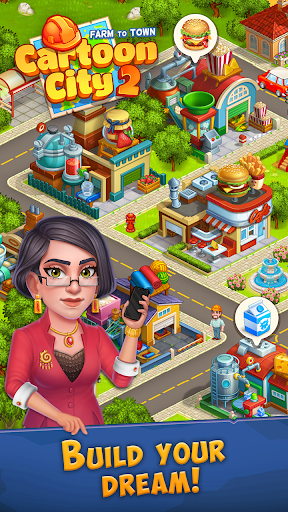 Cartoon City 2 Farm to Town. Build your dream home 2.20 MOD APK Unlimited Money Gallery 0