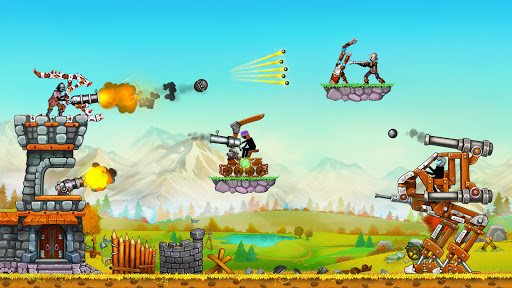 The Catapult 2 Stickman game v6.0.1 MOD APK Unlimited Money Gallery 3