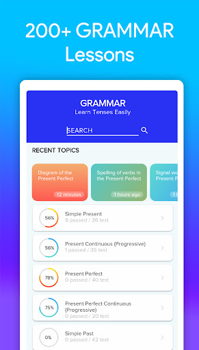 English Grammar: Learn & Test Mod Apk 3.0 (Unlocked)(Premium) Gallery 3