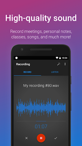 Easy Voice Recorder Pro 2.7.7 (MOD, Paid)