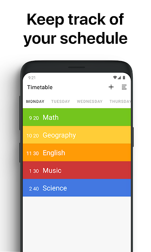 Class Timetable – Schedule App Mod Apk 4.1.3 (Unlocked)(Pro)