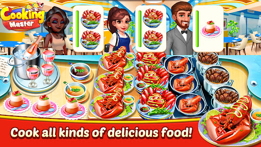 Cooking Master:Restaurant Game Mod Apk 1.2.7 (Unlimited money) Gallery 1