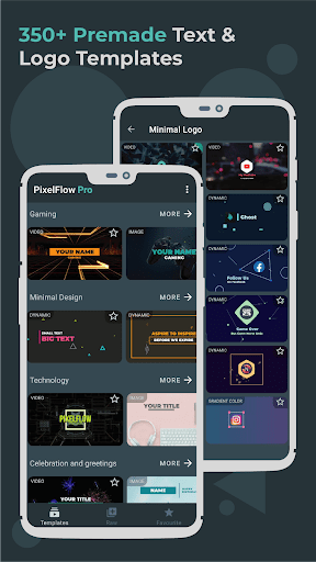 PixelFlow – Intro maker,Outro,Logo,Text Animation Mod Apk 2.3.8 Gallery 3