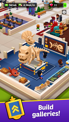 Idle Museum History & Science v1.7.2 MOD APK Unlimited Money Gallery 1