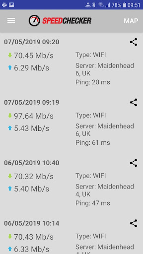 Internet and Wi-Fi Speed Test by SpeedChecker Mod Apk 2.6.58 (Unlocked)(Premium) Gallery 1