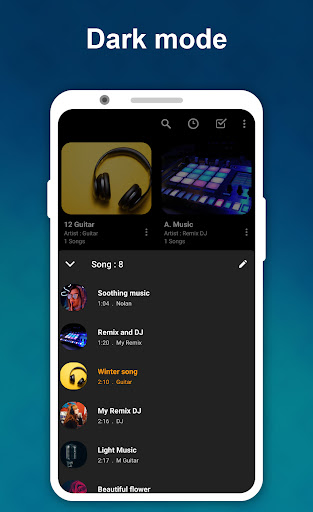 Music Player Mod Apk 4.3.5 (Unlocked)(Premium) Gallery 5