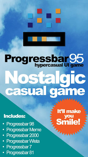 Progressbar95 easy nostalgic hypercasual game 0.8470 Mod unlocked Gallery 5