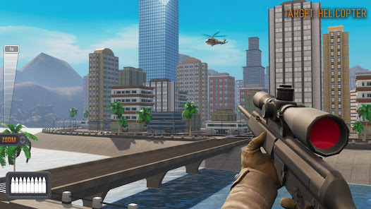 Sniper 3D MOD APK v3.53.1 (Unlimited Money and Diamonds) Gallery 5