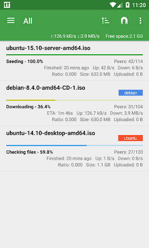 tTorrent – ad free Apk 1.6.4 (Paid)