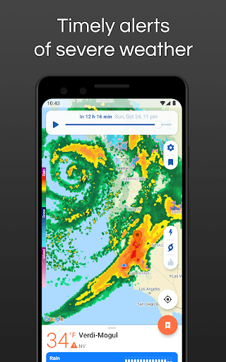 Clime NOAA Weather Radar Live MOD APK Gallery 4