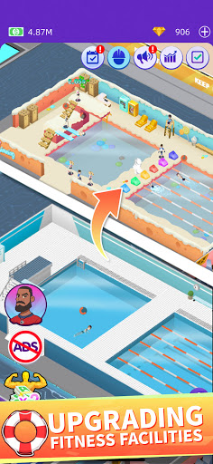 Idle GYM Sports Fitness Workout Simulator Game 1.79 MOD APK Free Shopping Gallery 2