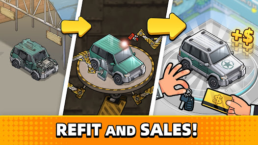 Used Car Tycoon Game MOD apk (Paid for free)(Unlimited money)(Unlocked)(VIP) v22.11 Gallery 0