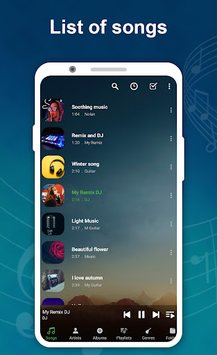 Music Player Mod Apk 4.3.5 (Unlocked)(Premium) Gallery 1