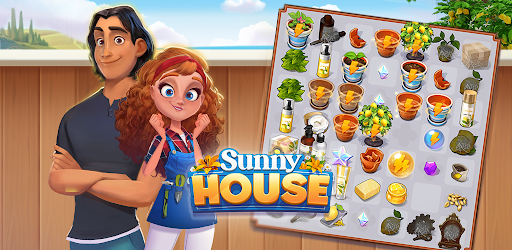 Merge Manor Sunny House v1.0.54 MOD APK Unlimited Money Gallery 0