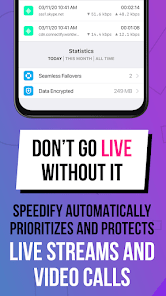 Speedify VPN Mod APK 12.6.0.11626 (Premium unlocked) Gallery 2