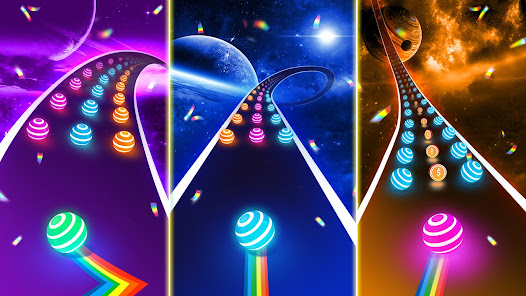 Dancing Road: Color Ball Run APK v1.14.0 MOD (Unlimited Hearts) Gallery 6