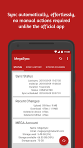 Autosync for MEGA MegaSync APK MOD (Ultimate, Lite) v5.2.5 Gallery 1