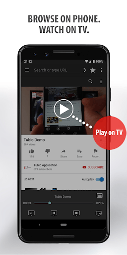 Tubio – Cast Web Videos to TV, Chromecast, Airplay Mod Apk 3.14 Gallery 1