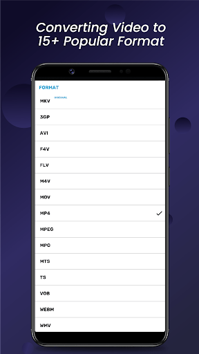 Video Converter, Compressor MP4, 3GP, MKV,MOV, AVI Mod Apk 0.7.7 Gallery 3
