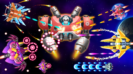 Galaxy Attack: Chicken Shooter Mod Apk 14.0 Gallery 8