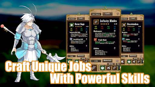 Jobmania Eternal Dungeon v1.7.2.3 MOD APK One Hit/God Mode Gallery 2