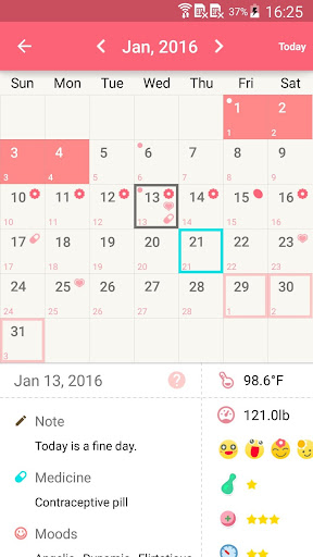 Period Calendar Pro 1.576.127 Paid Gallery 1