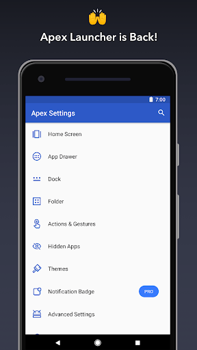 Apex Launcher v4.9.6 Pro Apex Notifier Gallery 0