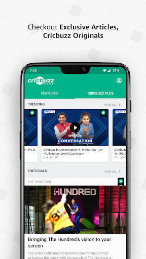 Cricbuzz – Live Cricket Scores & News