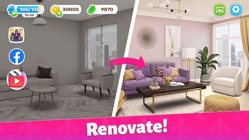 Color House – Design Makeover Mod Apk 1.23 Gallery 4