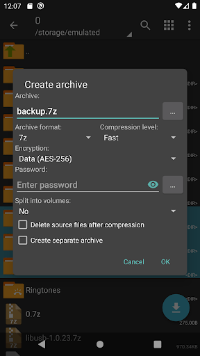 ZArchiver Pro Mod Apk (Unlocked) v1.0.0 Download 2022 Gallery 2
