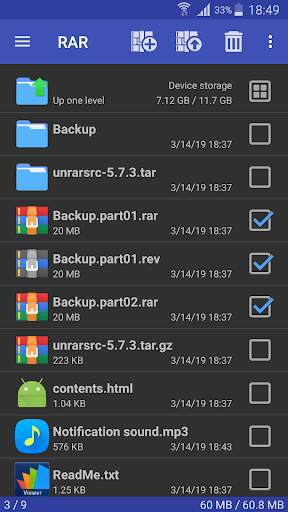 RAR APK v6.10.build104 (Premium Unlocked) Gallery 0
