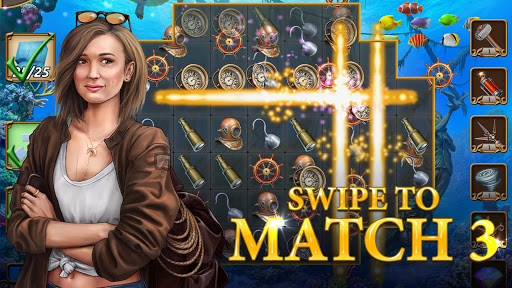 Treasure Match 3: Juego gratuito de combinar gemas Mod Apk 1.72 Gallery 1