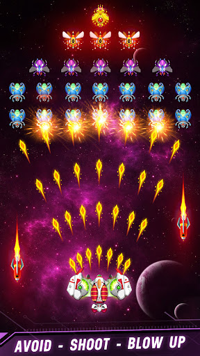 Space Shooter: Galaxy Attack MOD APK 1.573 (Money) Gallery 2