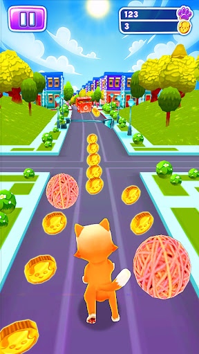 Cat Run: Kitty Runner Game Mod Apk 1.7.7 (Unlimited money) Gallery 4