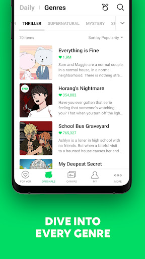 LINE WEBTOON Mod Apk (Free Purchase) v2.5.11 Gallery 5