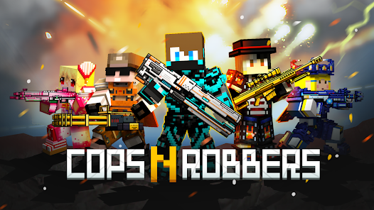 Cops N Robbers MOD APK v13.6.1 (Unlimited Money, MOD Menu) Gallery 0