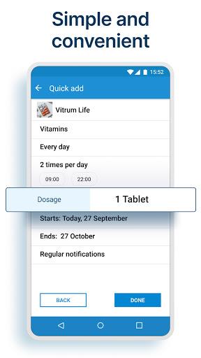 Pills Time Medication Tracker & Pill Reminder Pro 3.1.0 Gallery 3