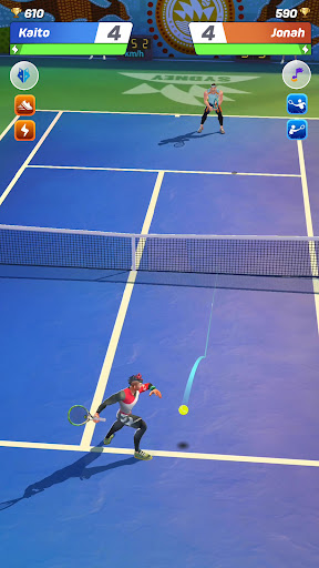 Tennis Clash Multiplayer Game v3.2.1 MOD APK Unlimited Coins Gallery 1