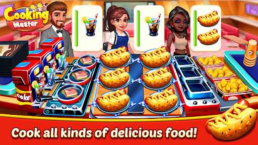 Cooking Master:Restaurant Game Mod Apk 1.2.7 (Unlimited money)