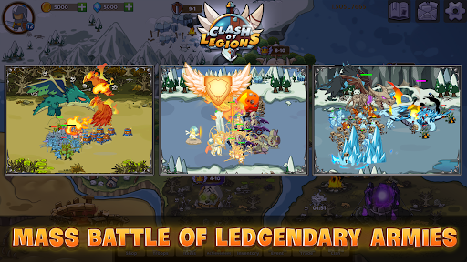 Clash of Legions MOD APK v1.741 (Gold/Diamond) Gallery 5