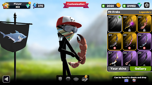 Stickman Archer Online MOD APK v1.16.0 (Unlimited Money/Gold) Gallery 2