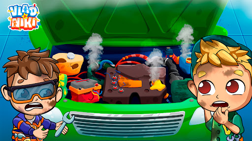 Vlad and Niki: Car Service Mod Apk 1.0.4 Gallery 2