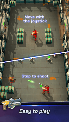 Spacero Shooter SciFi Hero v1.6.4 MOD APK High Damage/Immortality Gallery 1